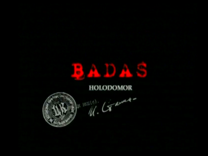 Badas. Holodomor