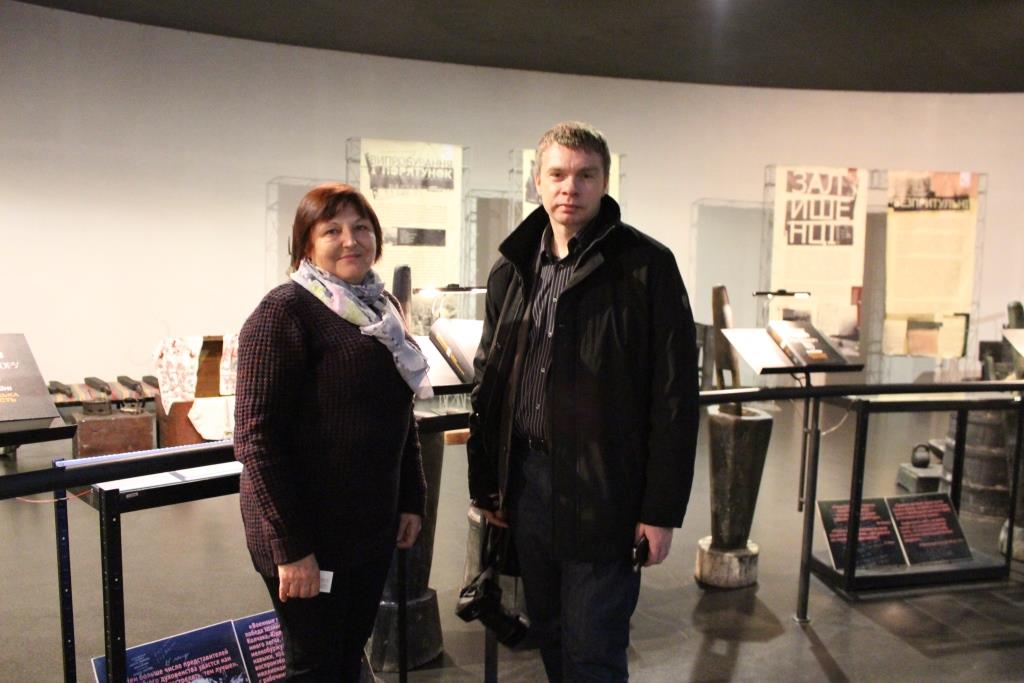 Holodomor victims Memorial was visited by the journalist of the largest Latvian newspaper