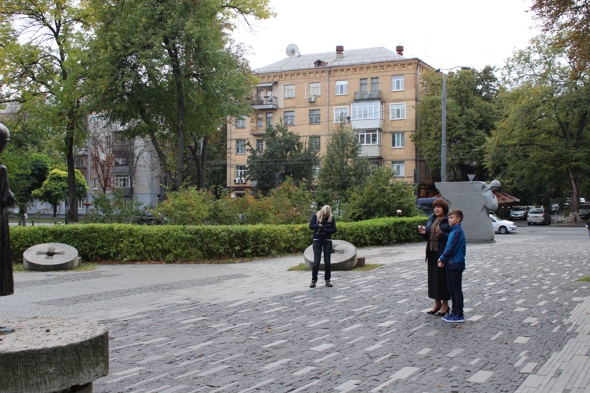 The museum assists to the director Alina Golovina in creating a film about the Holodomor