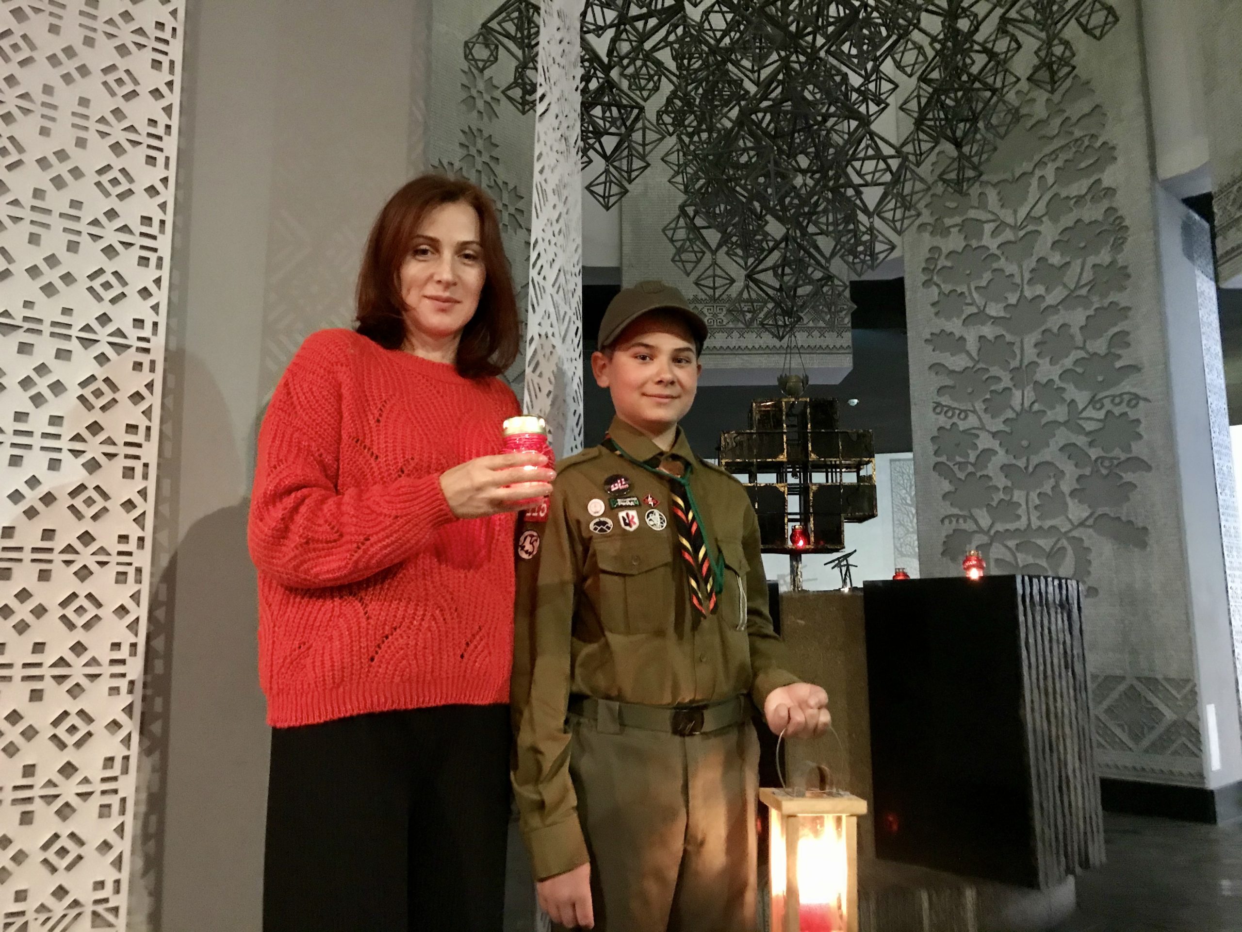 Вифлеємський вогонь миру у Музеї Голодомору