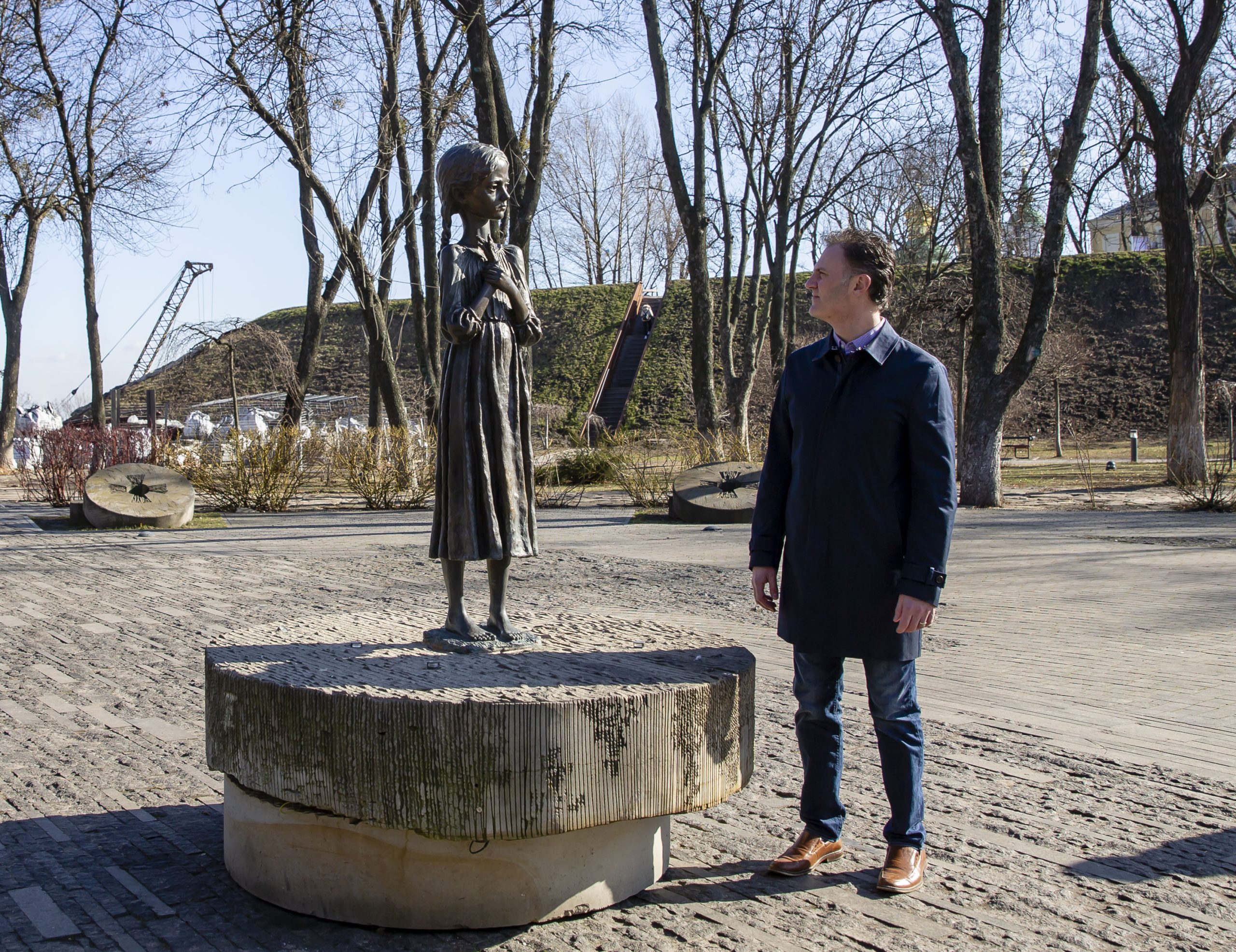 US Amb. Nathan Sales Visited the Holodomor Museum