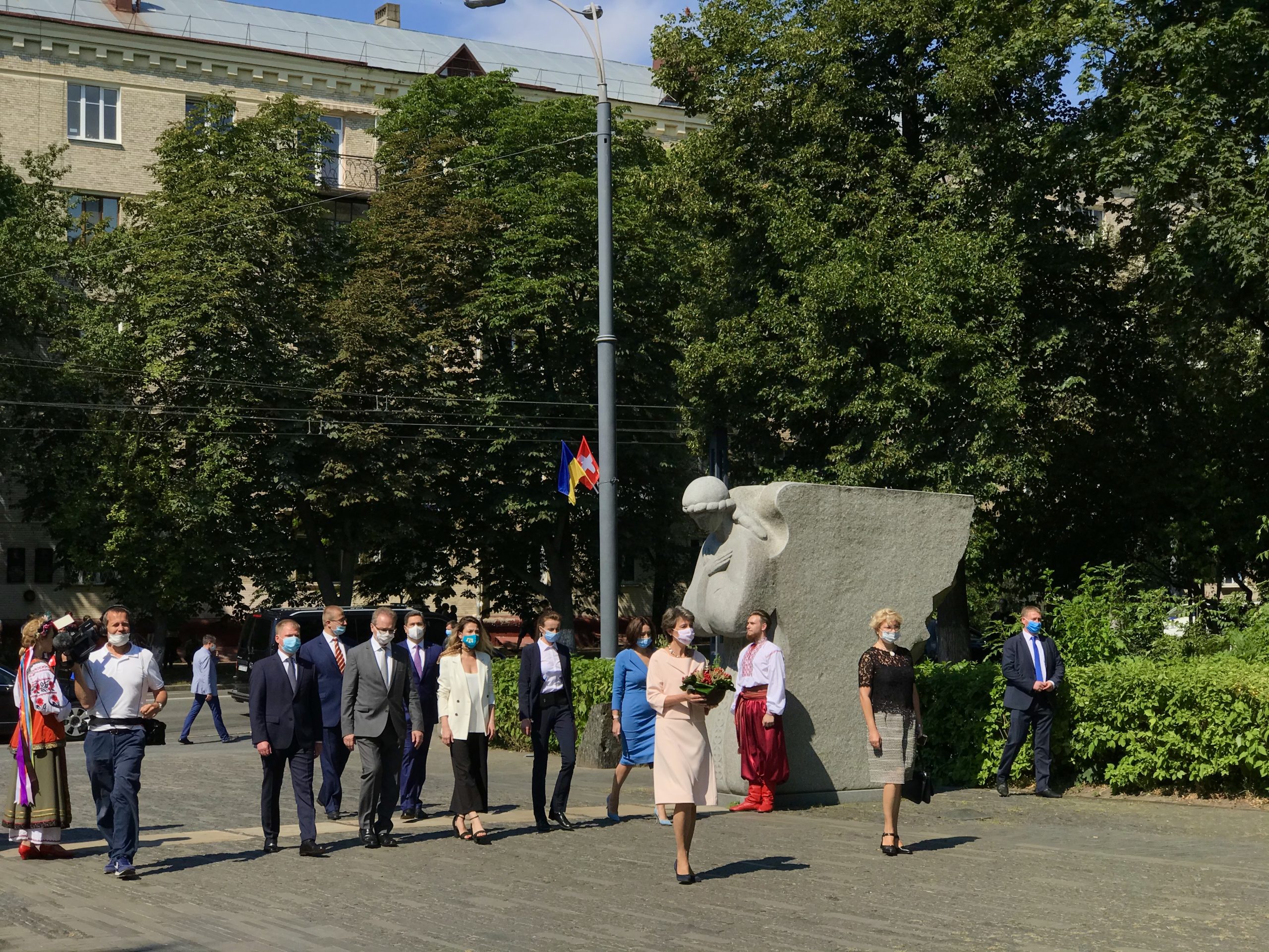 Visit of President of Swiss Confederation Simonetta Sommaruga