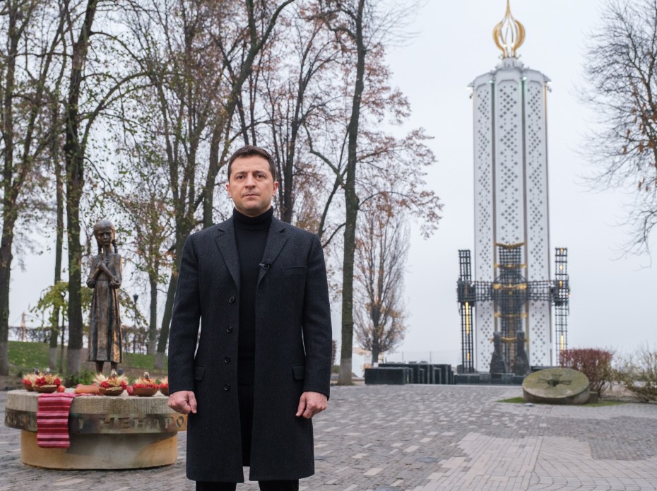 President of Ukraine Commemorated the Holodomor Victims