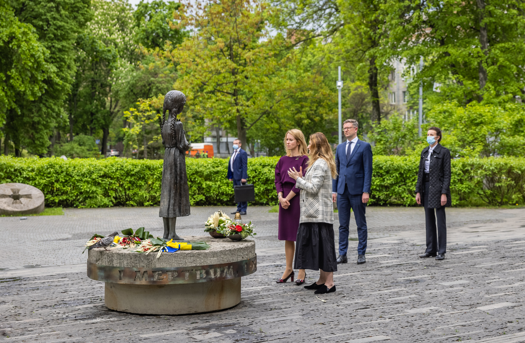Official delegations in the Holodomor Museum