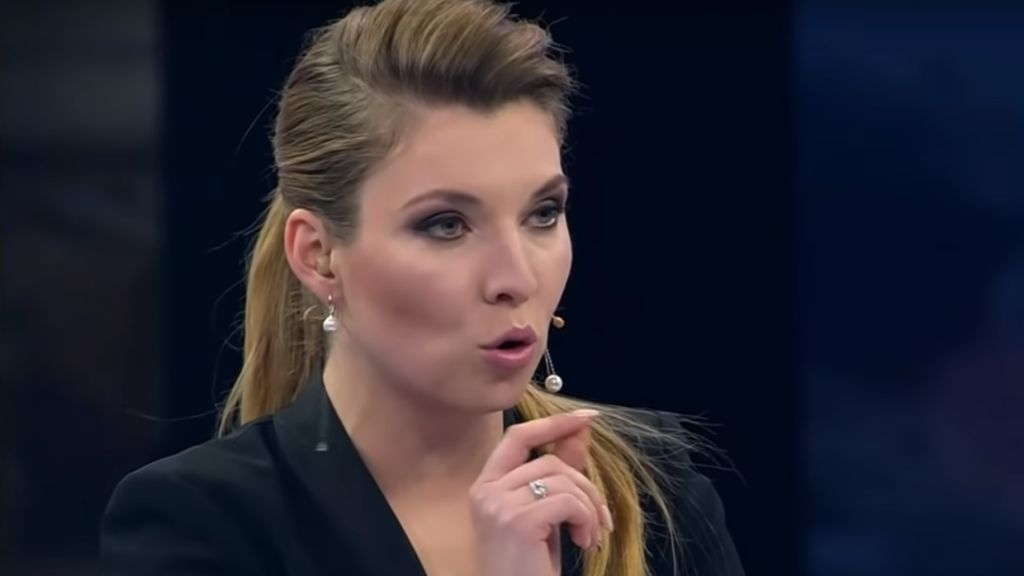 Ольга Скабєєва, пропагандистка, телеведуча