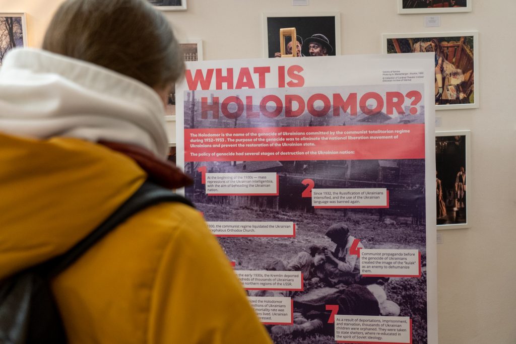 The Holodomor Museum exhibition opened in Ireland