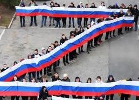 Молодь Таганрога вишикувалася у літеру Z