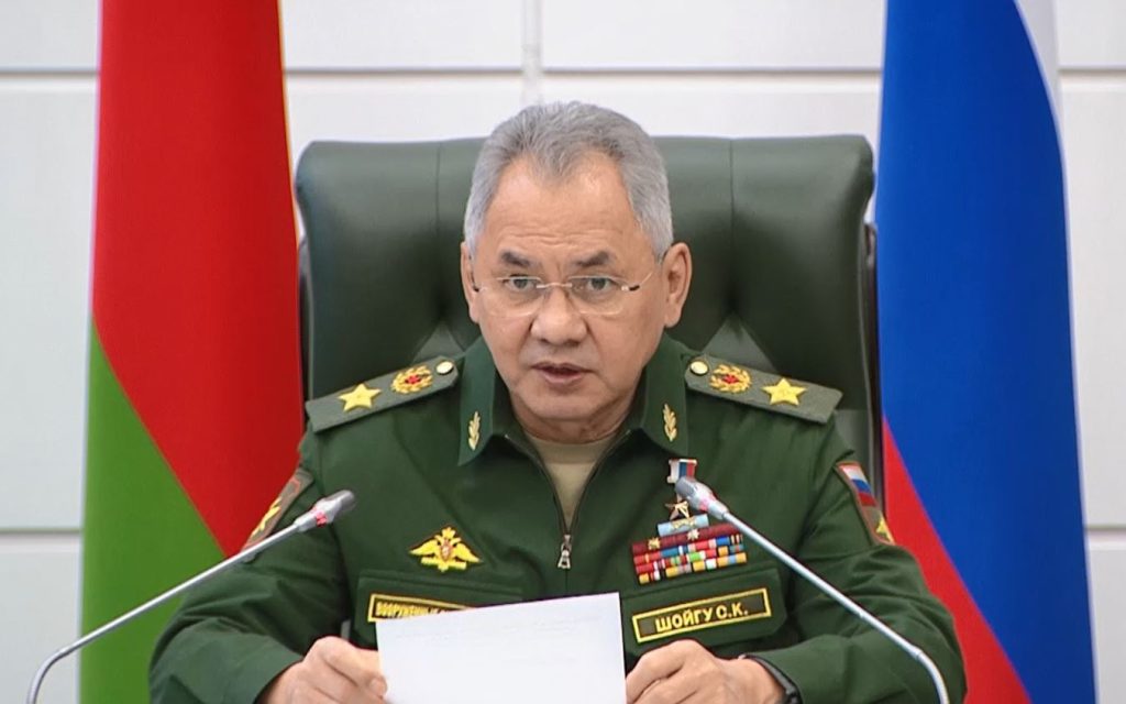 Criminal Shoigu blames Ukraine