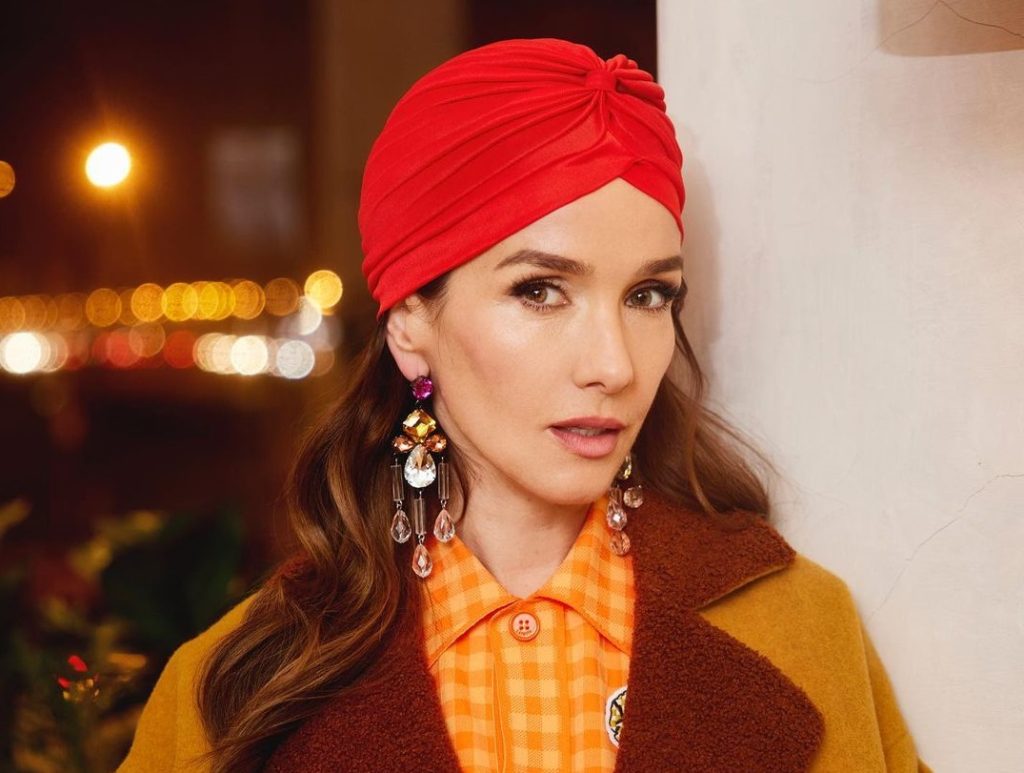 Natalia Oreiro, an Argentinian singer and actress