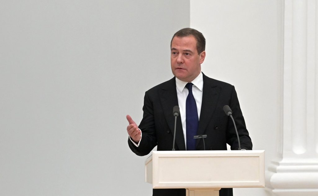 Deputy Chairman of the Security Council of the Russian Federation Dmitry Medvedev called Kyiv a Russian city
