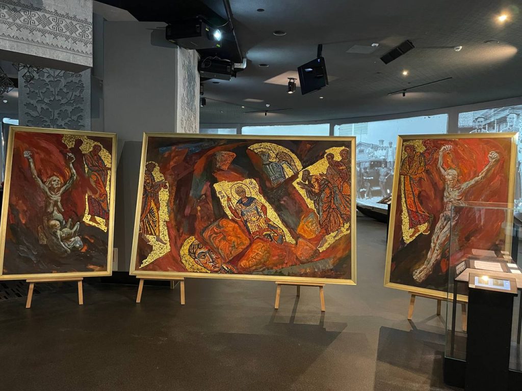 Authors of the triptych “Genocide 1933”: We were sure that when we showed the picture to the public, we would not get away with it.