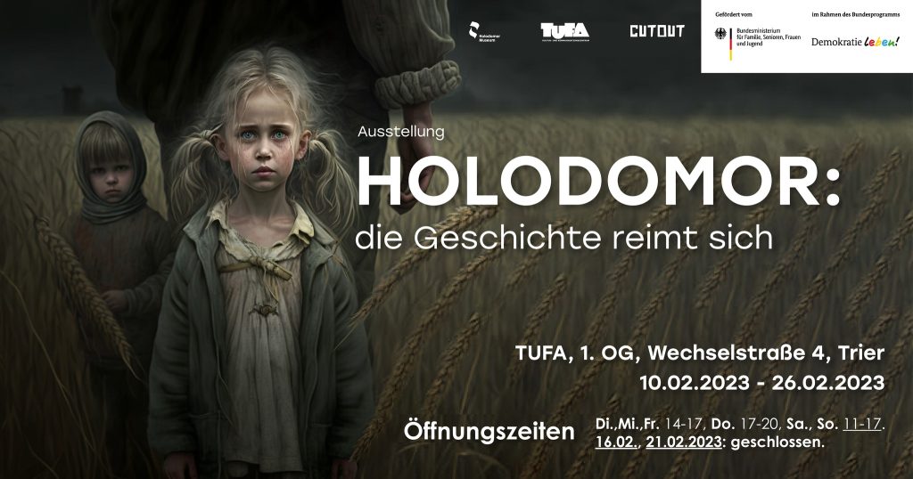 “Holodomor: History rhymes”: an exhibition in the German city of Trier