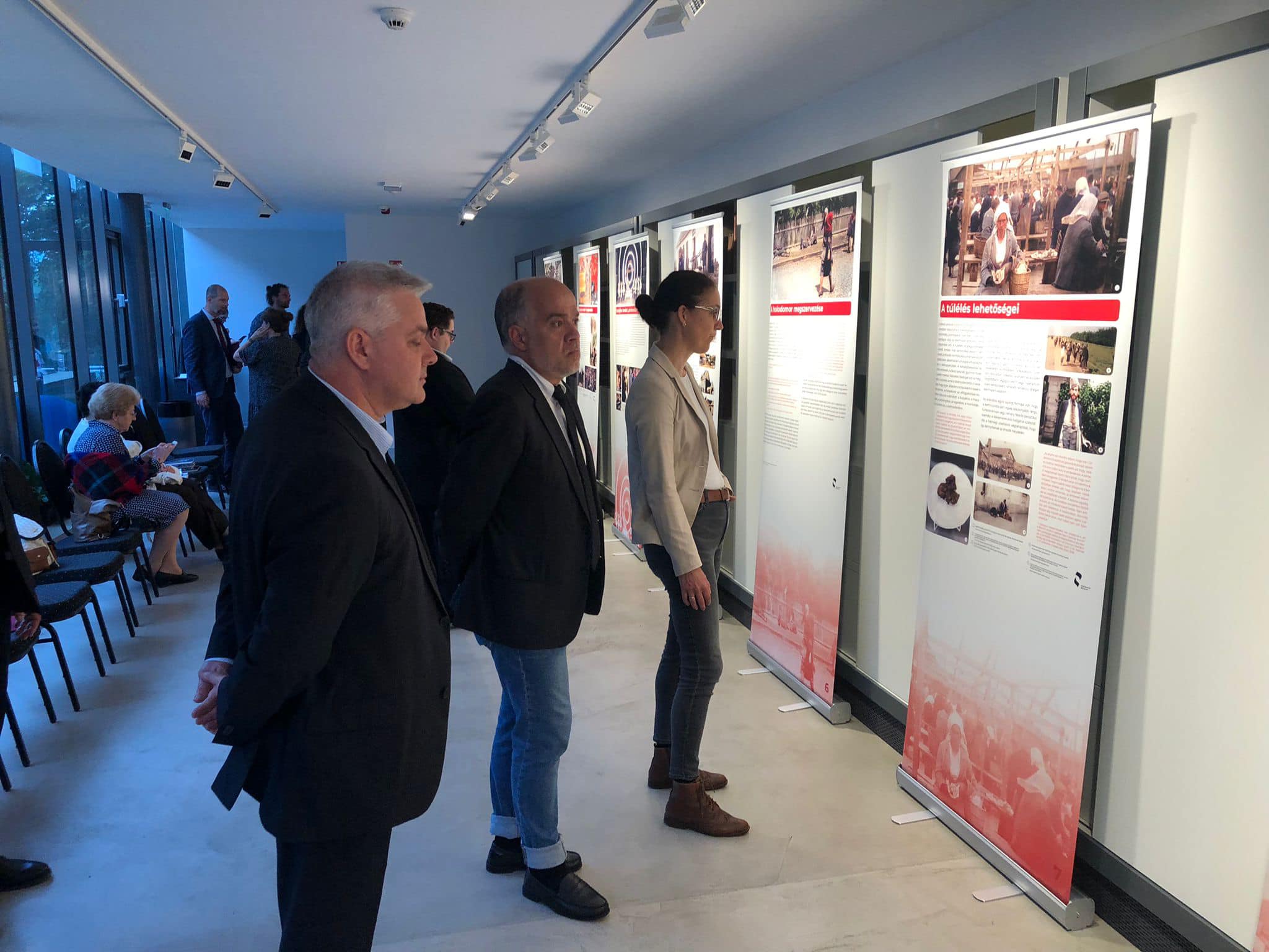The exhibition of our museum about the Holodomor opened in Budapest
