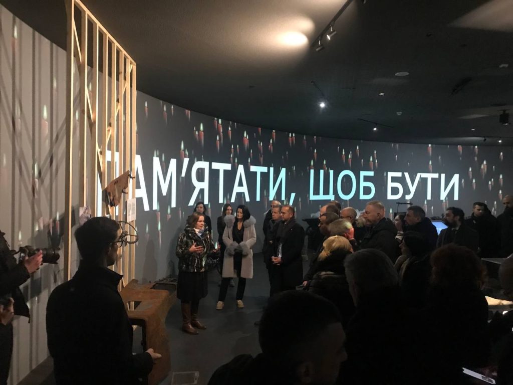 Foreign parliamentary delegations visited the Holodomor Museum