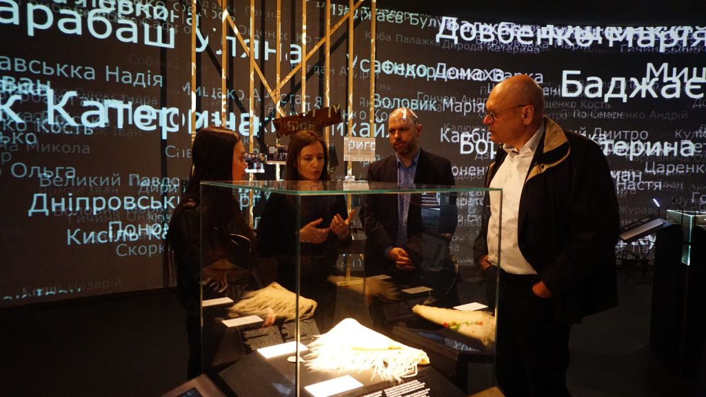 The museum was visited by the heads of the German Goethe-Institut