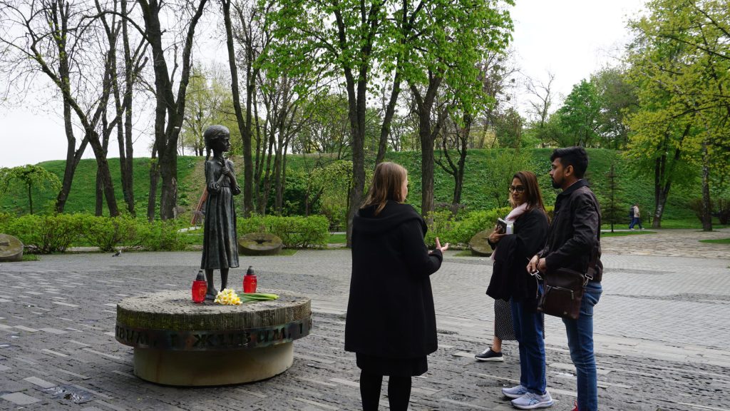 A delegation from India visited the Holodomor Museum