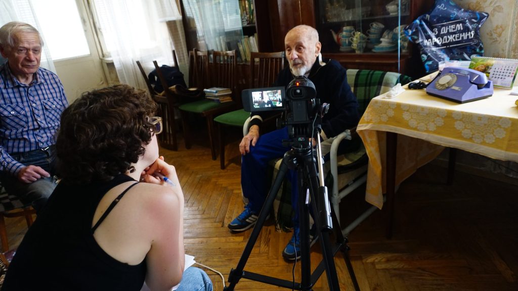 Our museum staff recorded the testimony of Ivan Kashyn, a 100-year-old resident of Kyiv