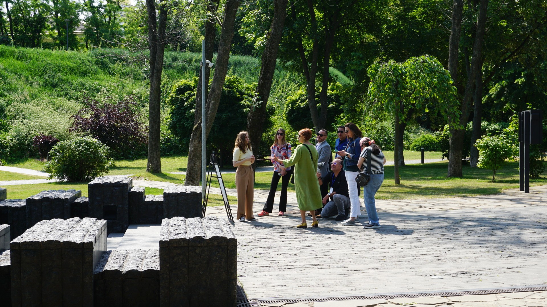 The museum was visited by media representatives from Latin America