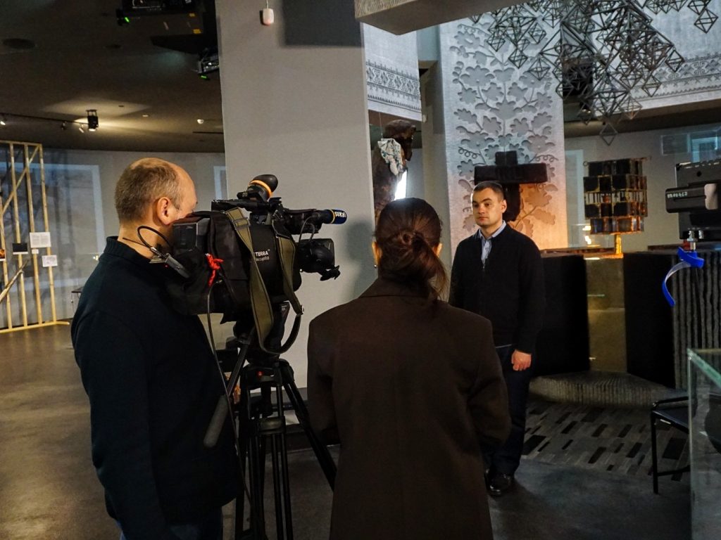 Museum scholars participated in the shooting of the film