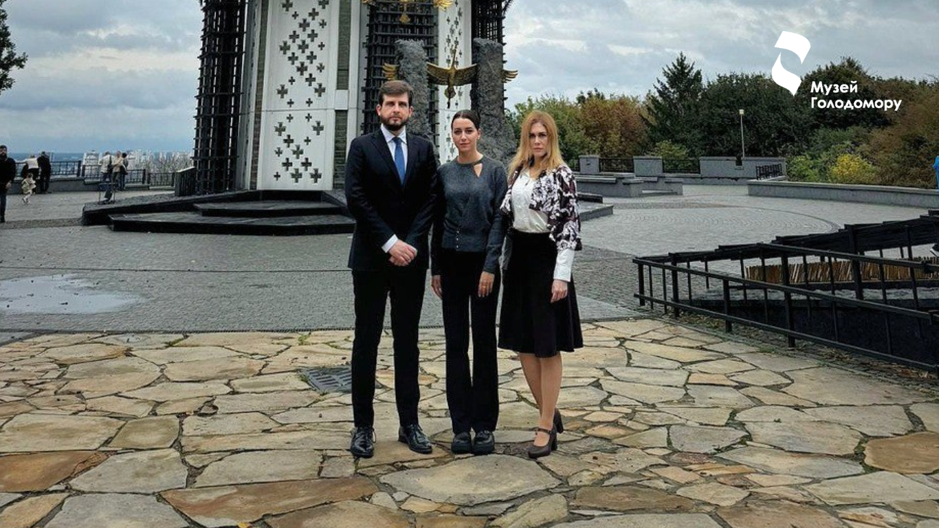 A delegation from Argentina visited the Holodomor Museum