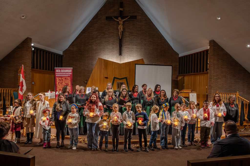 An Evening of Remembrance for the Holodomor Victims was held in the city of Victoria (Canada)