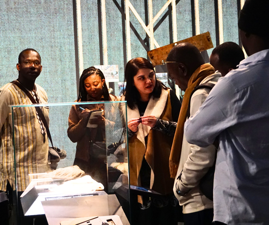 A delegation of media representatives from Africa visited the Holodomor Museum