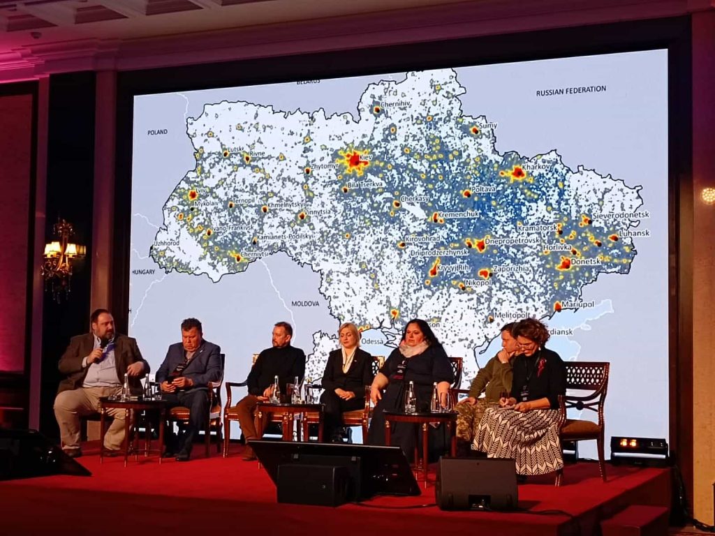 Lesya Hasydzhak participated in the forum “Genocidal Practices of the Russian Federation in Ukraine”