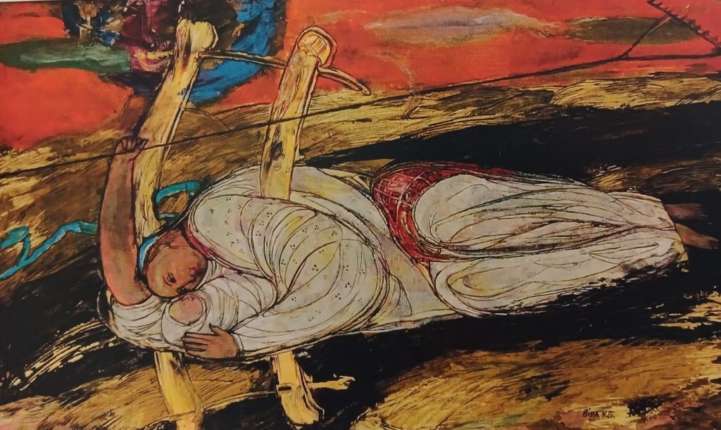 With paints about pain and hope: Holodomor in the Works of Artist Vira Barynova-Kuleba