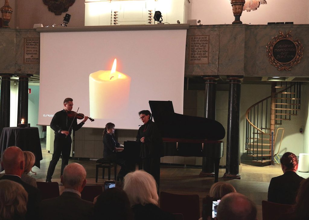 The Holodomor Museum joined in organising a Memorial Evening in Sweden