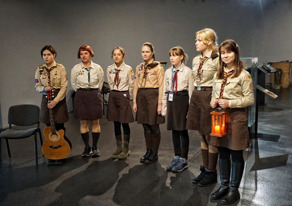 The Bethlehem Peace Light is back at the Holodomor Museum!