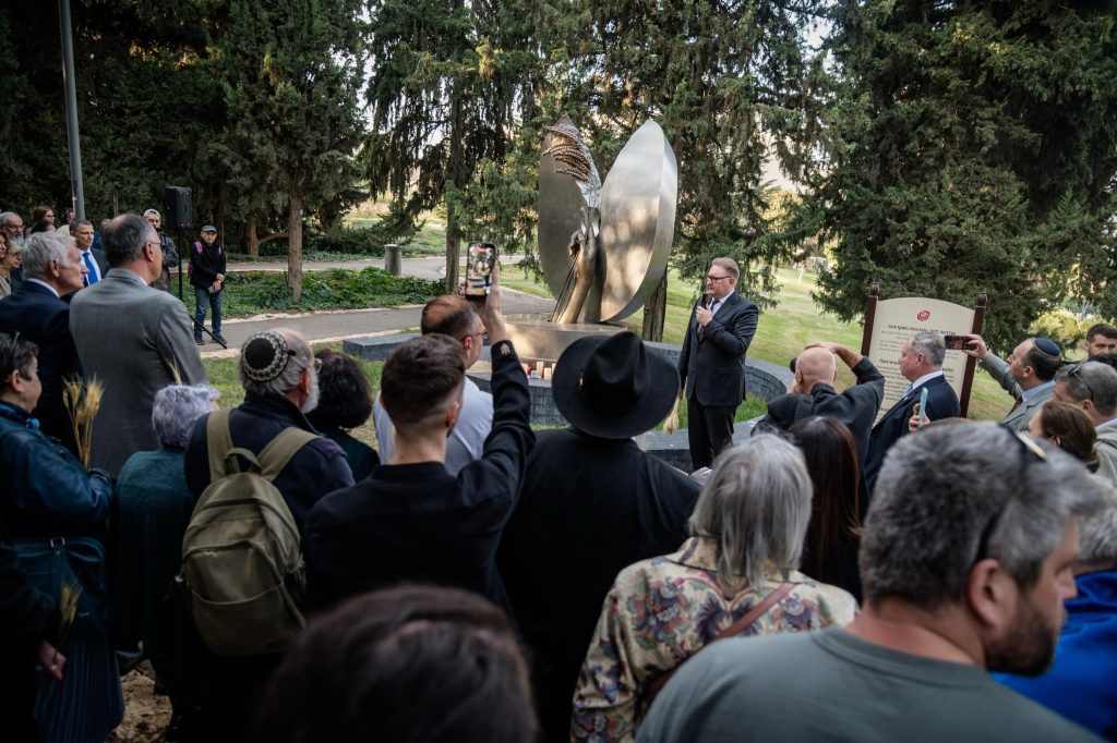 The first monument to the Holodomor victims unveiled in Israel