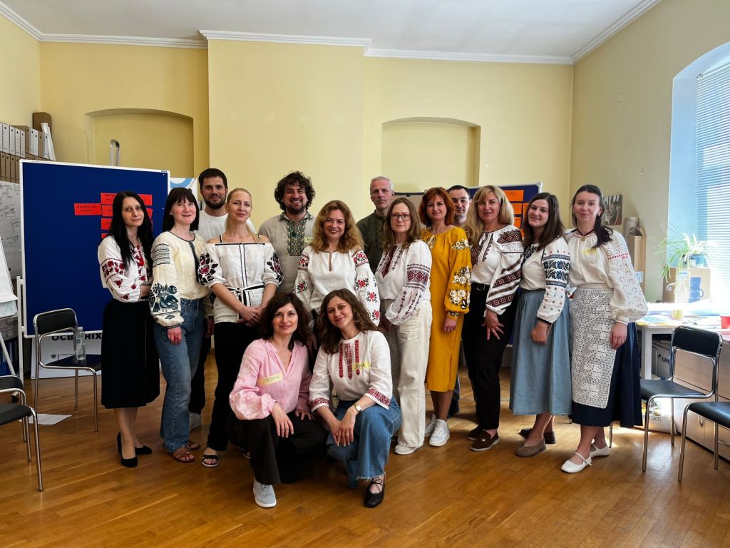 Some members of the museum team participated in a workshop on strategy planning